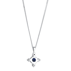 Elli 925 Sterling Silver Necklace with Diamond (0.06 ct) 2004-BF-0008266-001