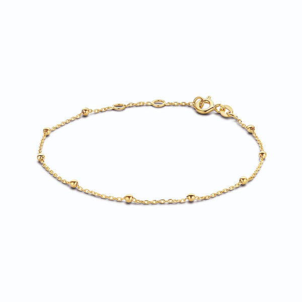Dotted armband - 14 karaat goud