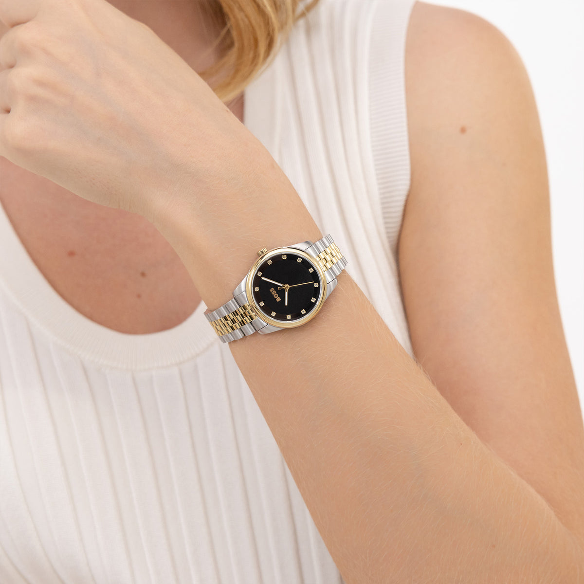 Hugo Boss Graceful Precious Silver Women's Watch HB1502811