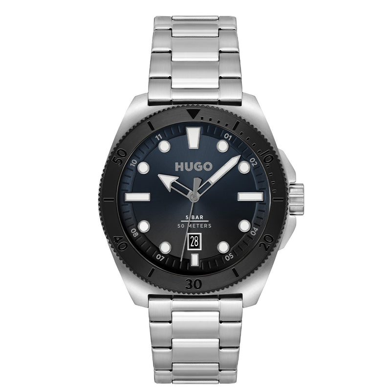 Hugo Boss HUGO #VISIT Blauw Heren Horloge 2002-HU1530305-zoom-