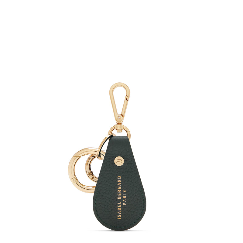 Isabel Bernard Honoré Filou Groene Kalfsleren Airtag Sleutelhanger IB66000-061-zoom-