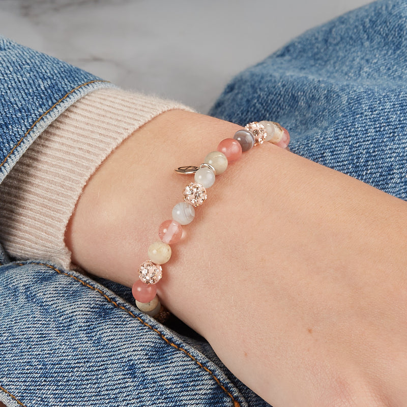 Karma Spiral Soft Shape Bracelet 83413EL (Length: 18.00 cm)-zoom-