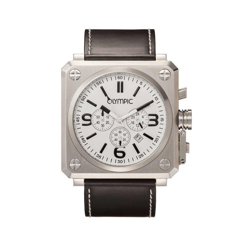 Olympic Wit Heren Horloge 2002-OL89HSL024-zoom-