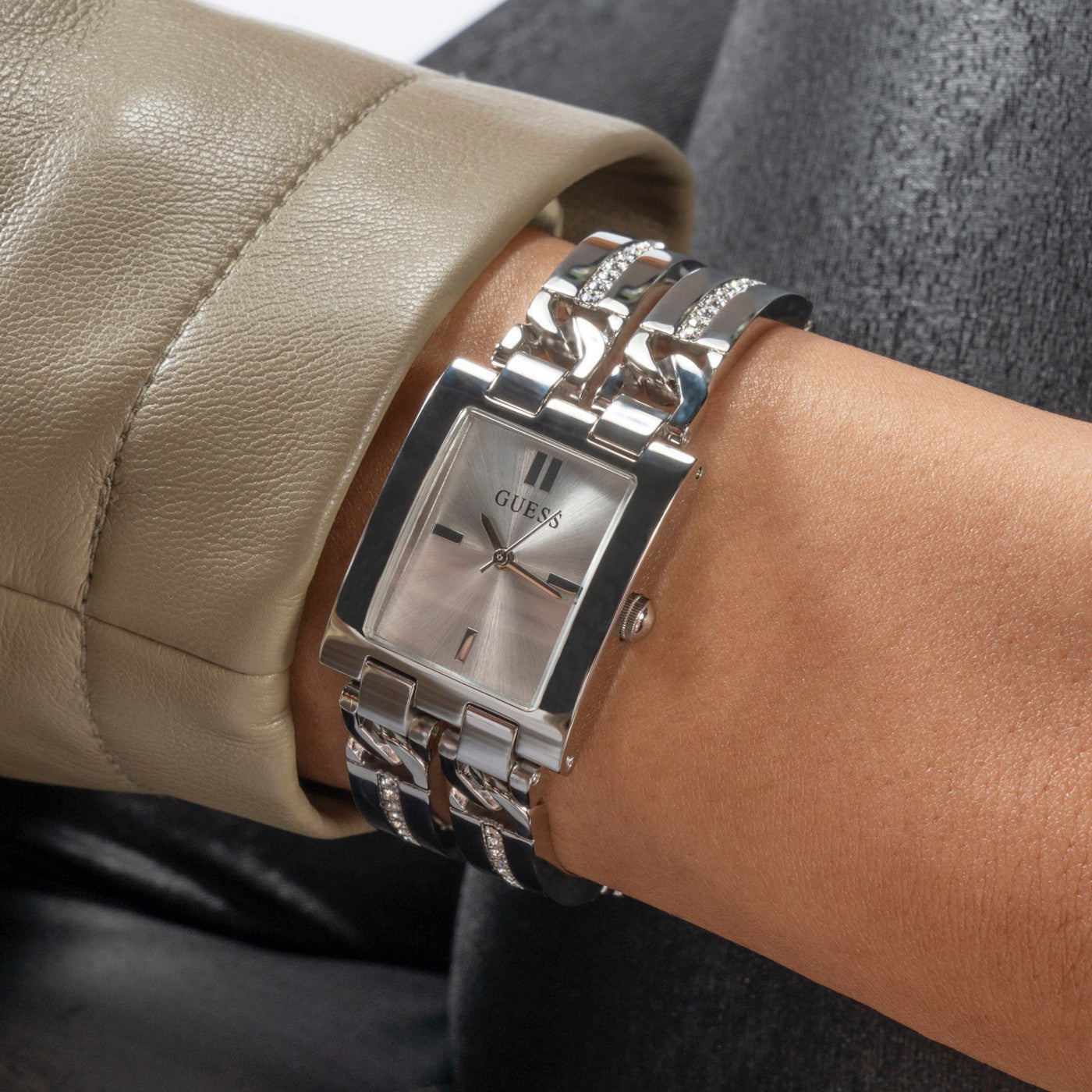 Guess Mod ID Silver Watch GW0668L1