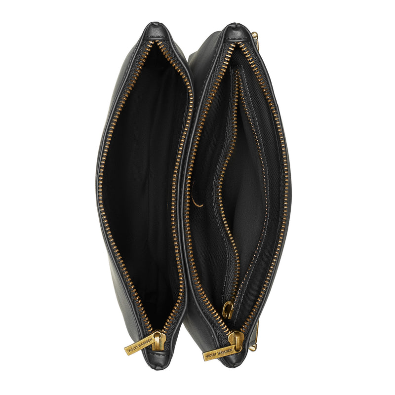 Violet Hamden Essential Bag Black Crossbody VH22007-zoom-