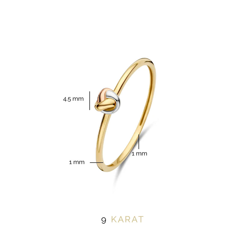 Beloro Jewels Della Spiga Mira 9 Karaat Ring BO330016-48-zoom-