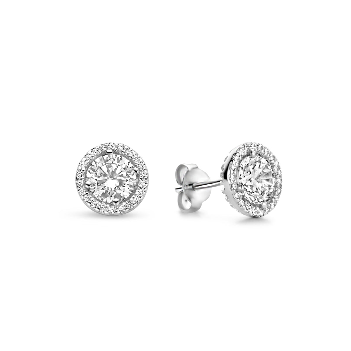 Parte Di Me Ponte Vecchio Dalia 925 sterling Silver Ear Studs PDM36005