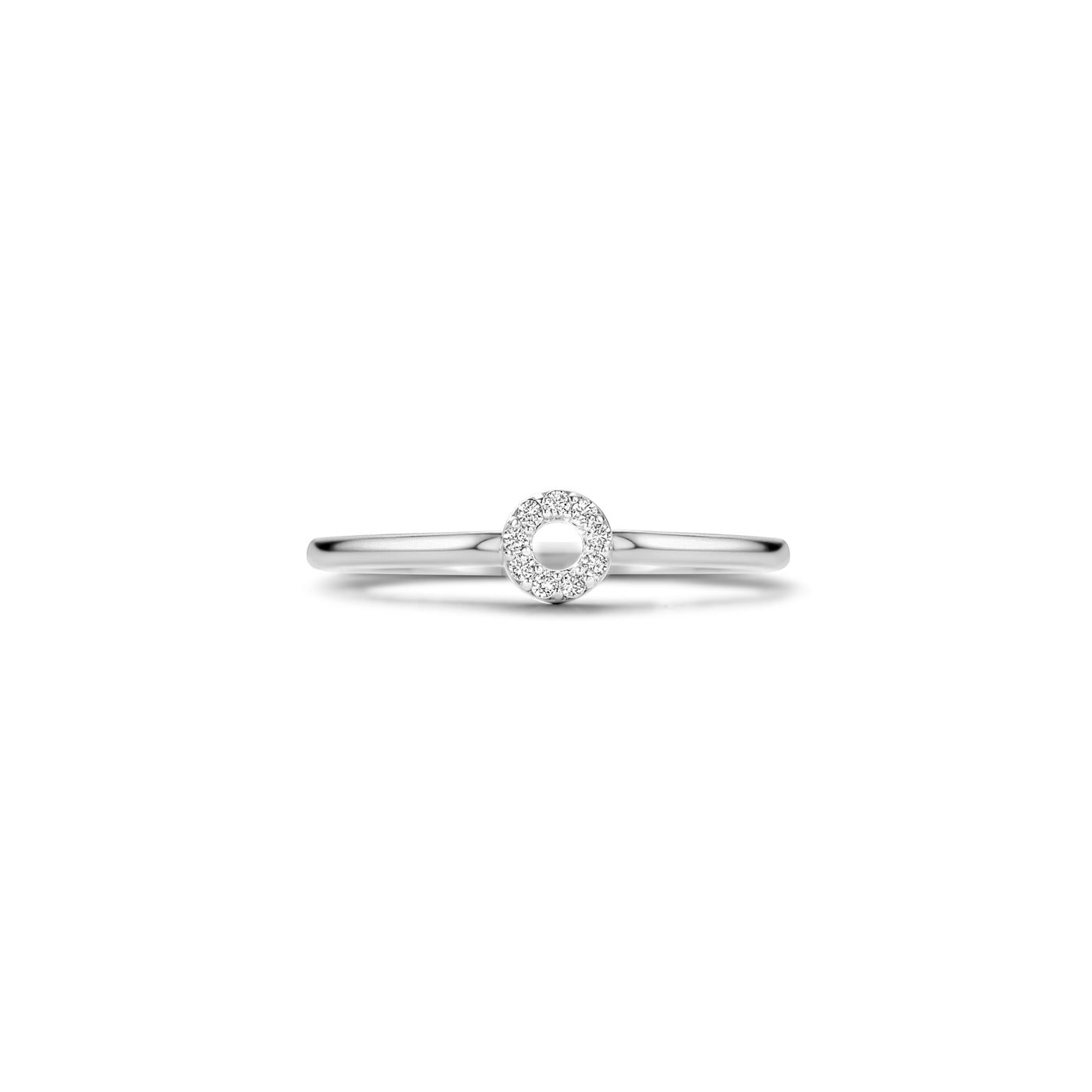 Blush 14 Carat Whitegold Ring 1217WZI/48