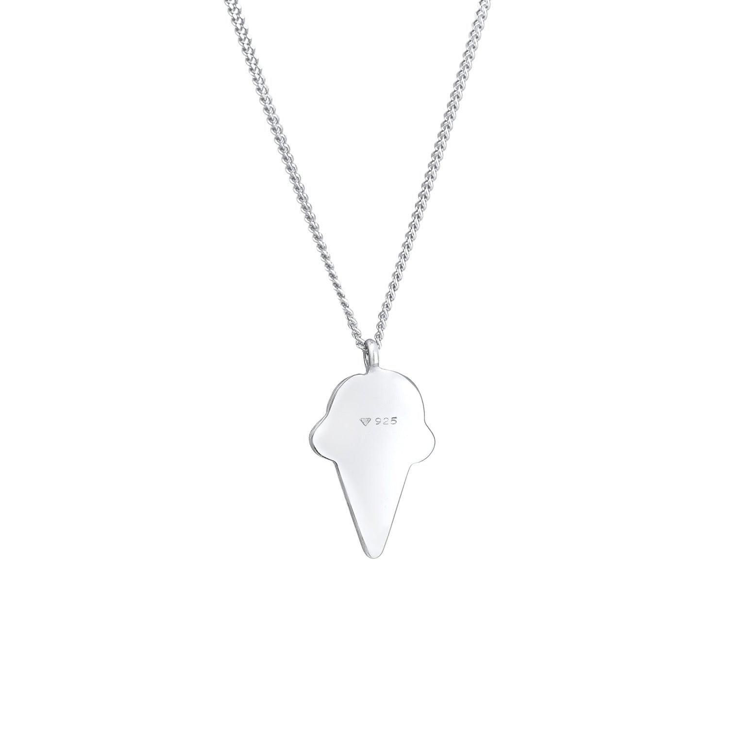 Elli 925 Sterling Silver Necklace with Enamel 2004-BF-0007824-001