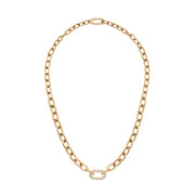 Daniel Wellington Crystal Link Golden Necklace DW00400589