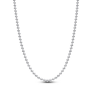 Pandora Moments 925 Sterling Silver Bead Necklace 394452C00-50