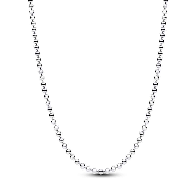 Pandora Moments 925 Sterling Silver Bead Necklace 394452C00-50-zoom-