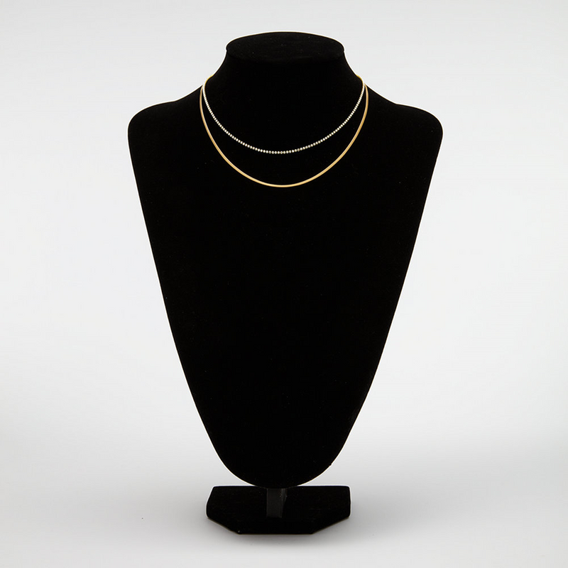 Fossil Ellis Stainless Steel Necklace JF04939710-zoom-