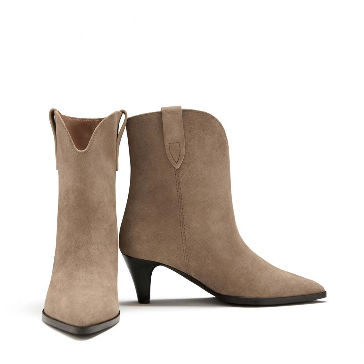 Isabel Bernard Vendôme Louane Taupe Suede Boots IB53009-178-40