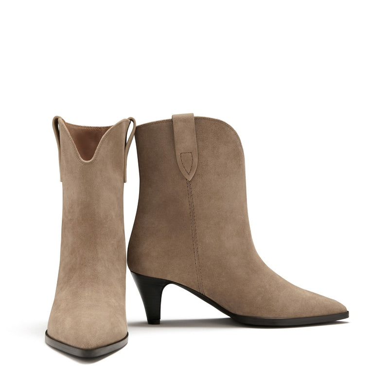 Isabel Bernard Vendôme Louane Taupe Suède Boots IB53009-178-40-zoom-