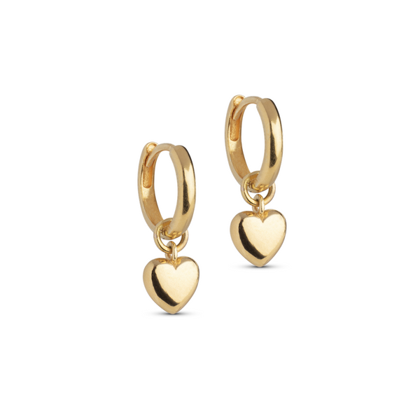 ENAMEL Copenhagen Amore Gold Plated Recycled 925 Sterling Silver Earrings E376G-GP