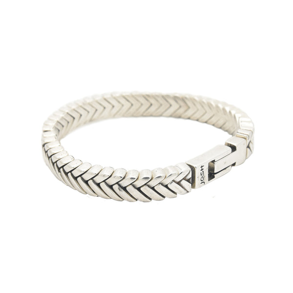 Josh Silver Armband 03505-BRA-S