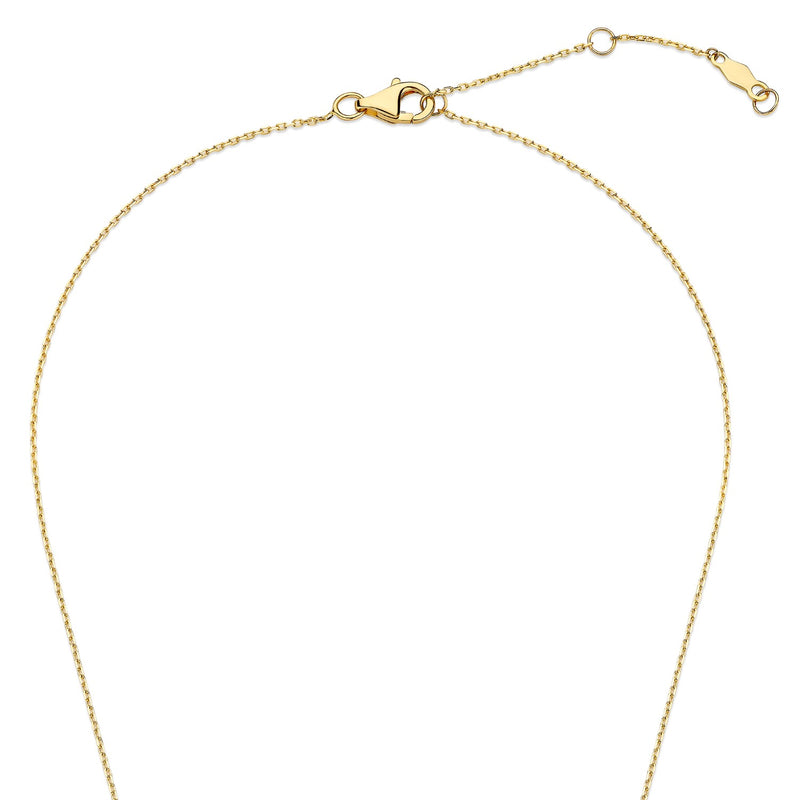 Isabel Bernard De la Paix Céline 14 karaat gouden collier | diamant 0.05 ct | IBD350001-zoom-
