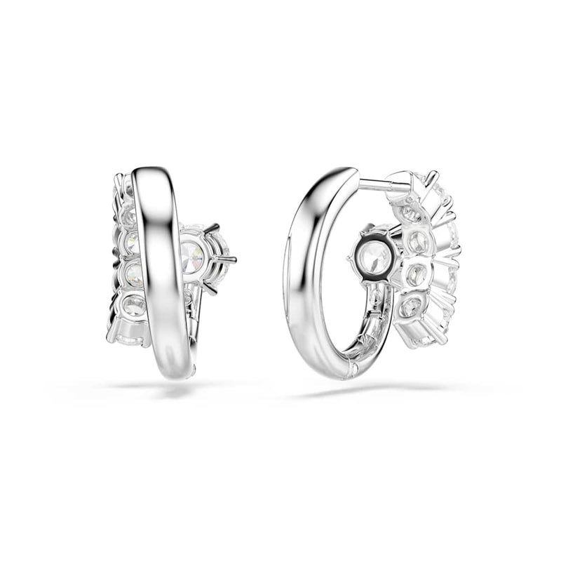 Swarovski Matrix Crash Zilveren Oorbellen 5753572-zoom-