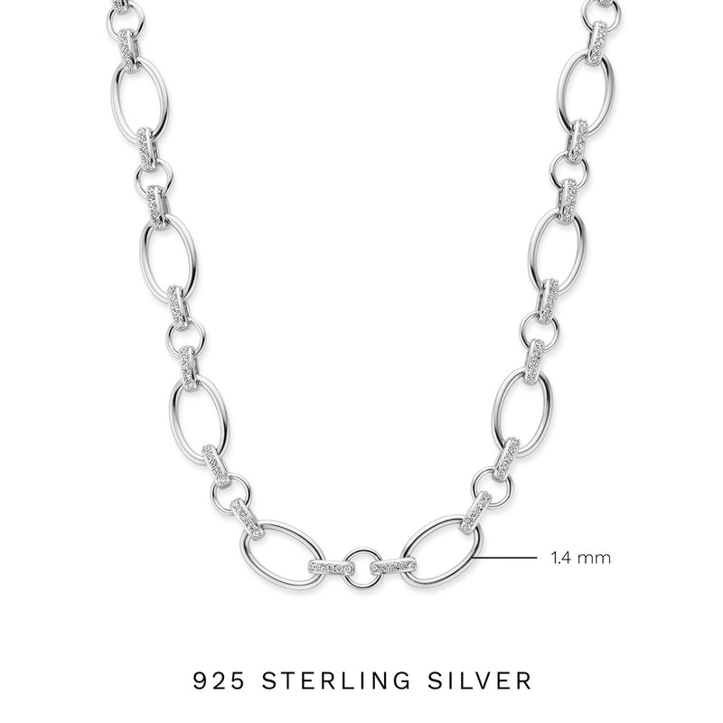 Parte Di Me Bibbiena Poppi Adriane 925 Sterling Zilveren SchakelkettingPDM34107-zoom-