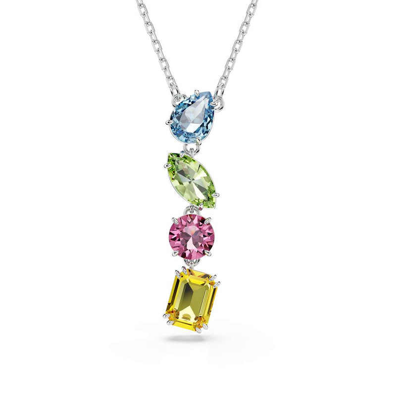 Swarovski Gema Silver Coloured Necklace 5692421-zoom-