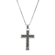 Emporio Armani Silver-coloured Men's Necklace EGS1705040 (Length: 50.00 - 55.00 cm)