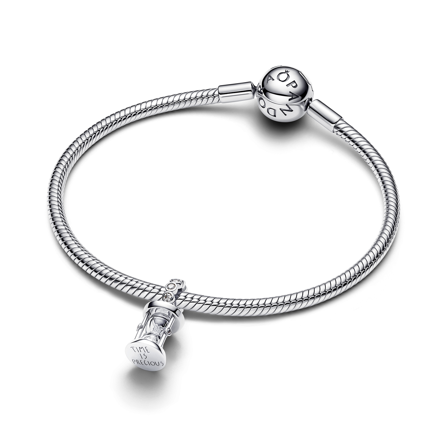 Pandora Moments 925 Sterling Silver Hourglass Dangle Charm 794140C01