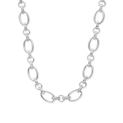 Parte Di Me Bibbiena Poppi Adriane 925 Sterling Silver Link Necklace PDM34105