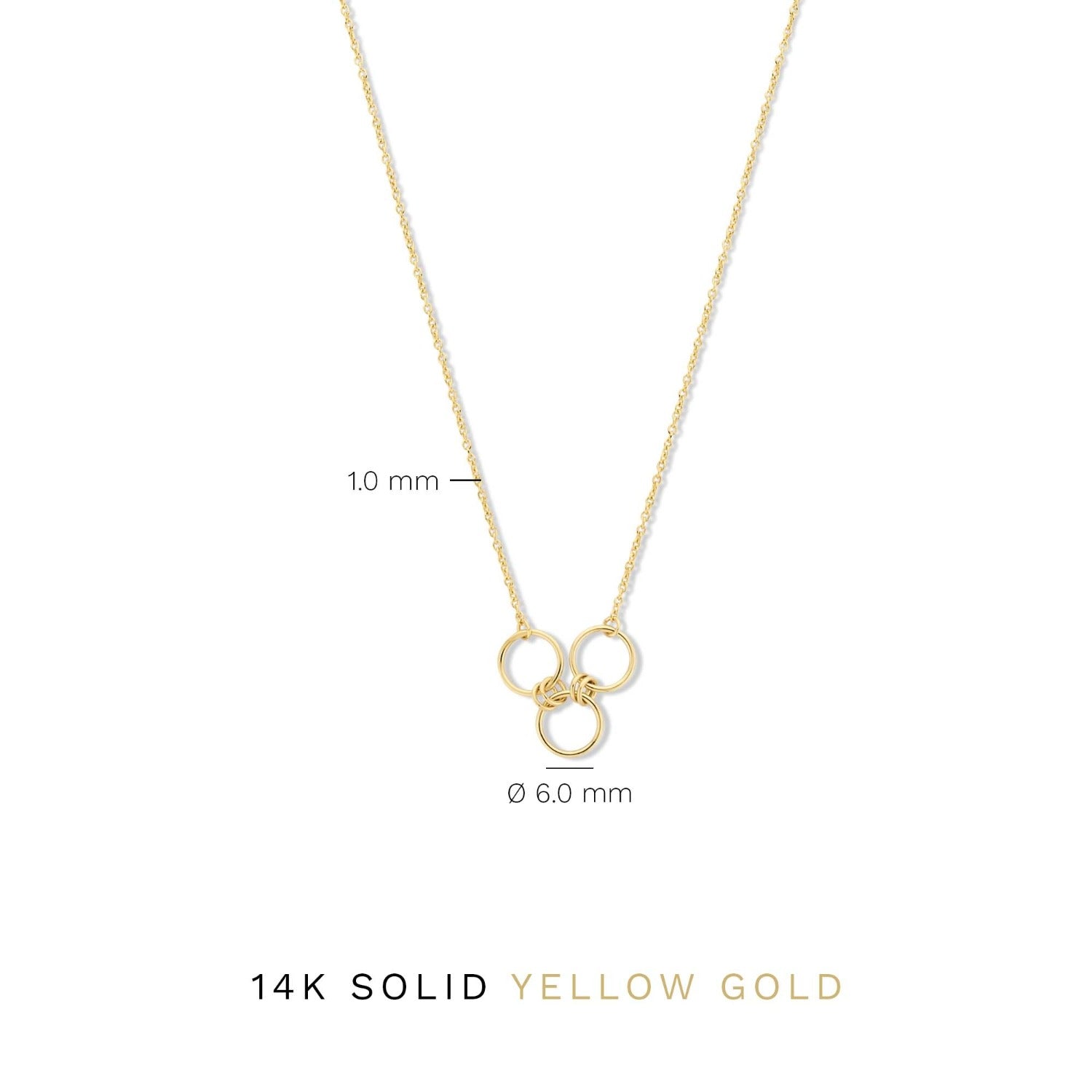 Isabel Bernard Cadeau d'Isabel 14 karat gold necklace and earrings gift set with rings IB90180