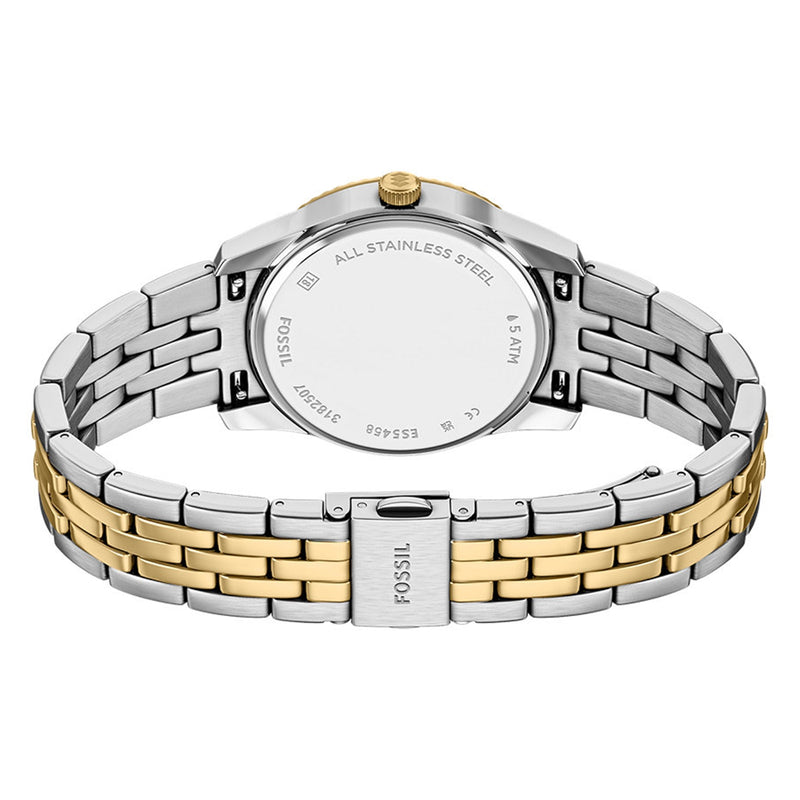 Fossil Scarlette Round Black Dial Watch ES5458-zoom-