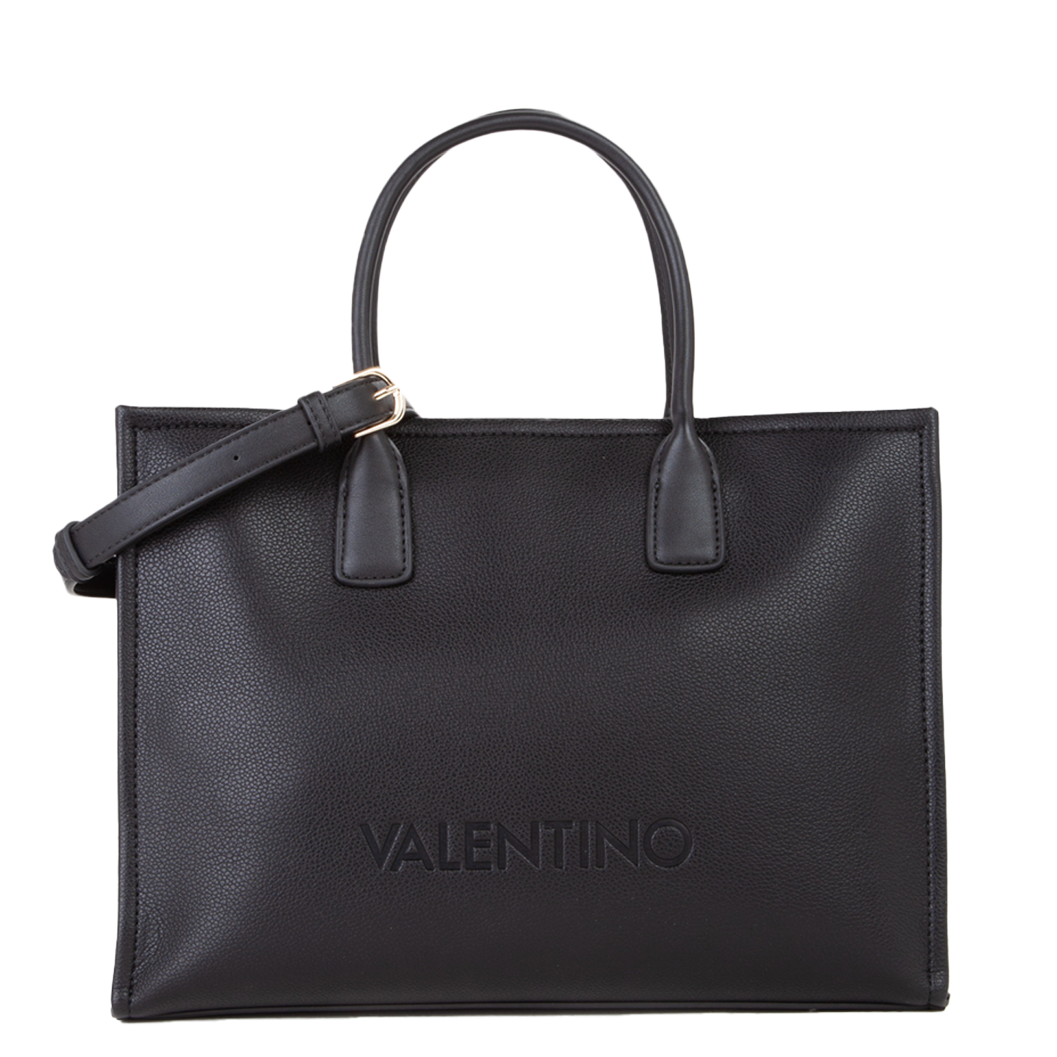 Valentino Bags Wilk Black Shopper VBS9I504NERO