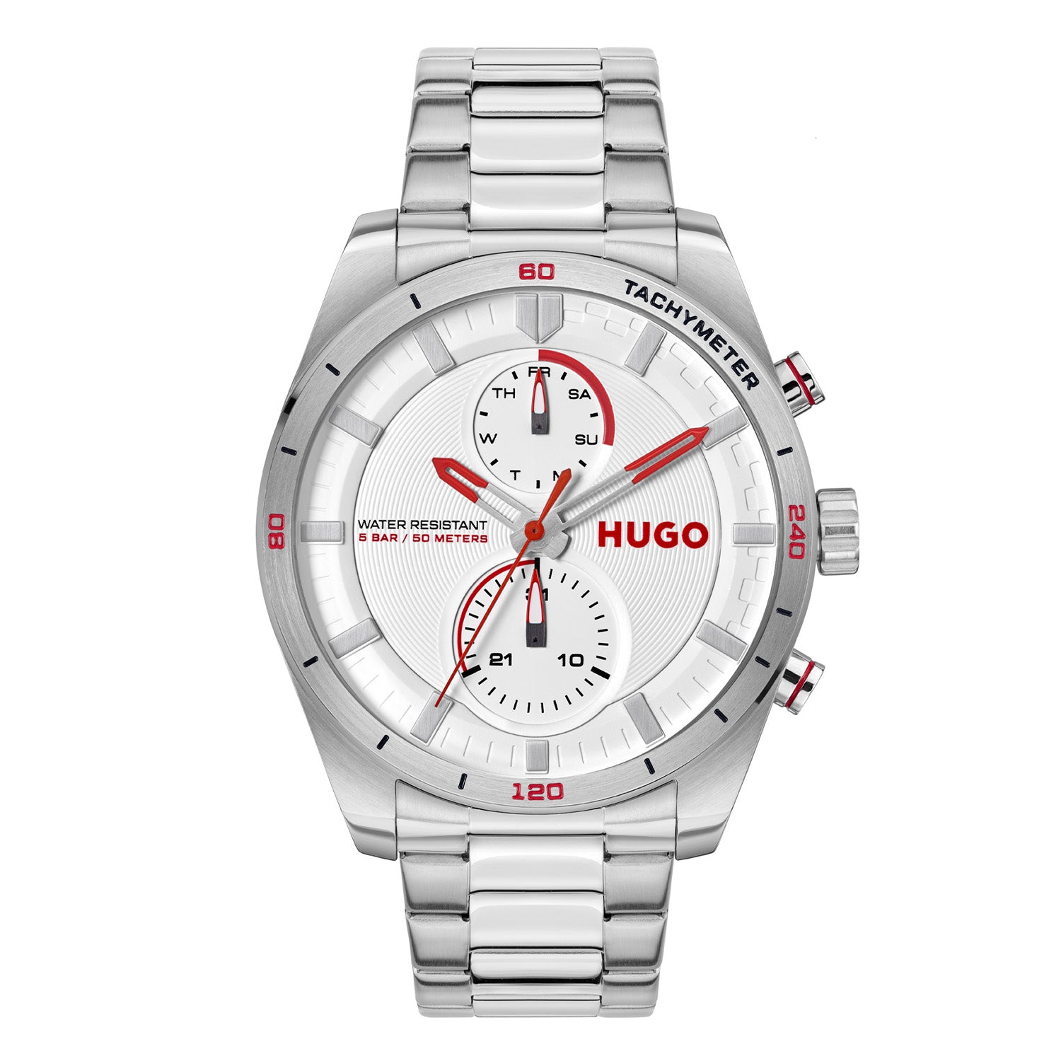Hugo Boss HUGO #FAST Wit Heren Horloge 2002-HU1530373