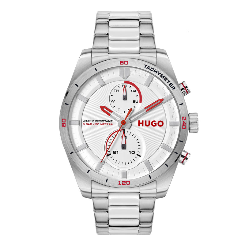 Hugo Boss HUGO #FAST Wit Heren Horloge 2002-HU1530373-zoom-
