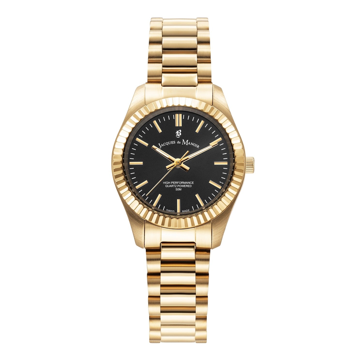 Jacques du Manoir Inspiration Prime Black Women's Watch JWL03908