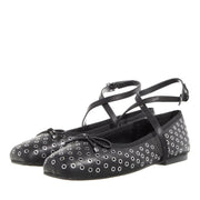 Michael Kors Zwarte Leren Loafers 2001-A0478368