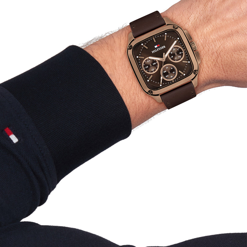 Tommy Hilfiger Roségouden Herenhorloge TH1792221-zoom-