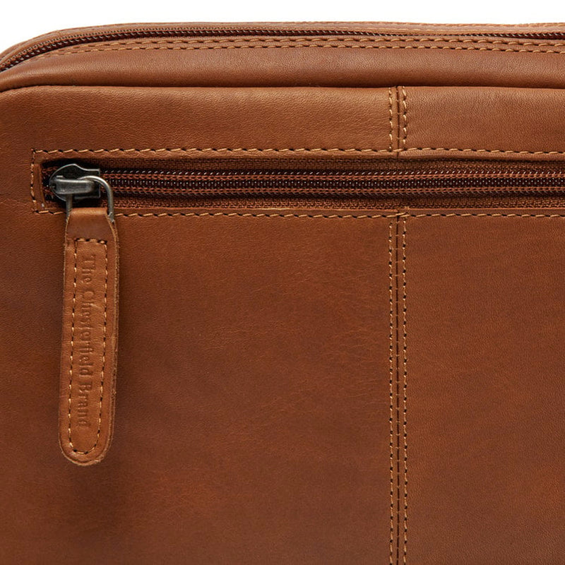 The Chesterfield Brand Tustin Cognac Leather Crossbody bag C48.122231-zoom-