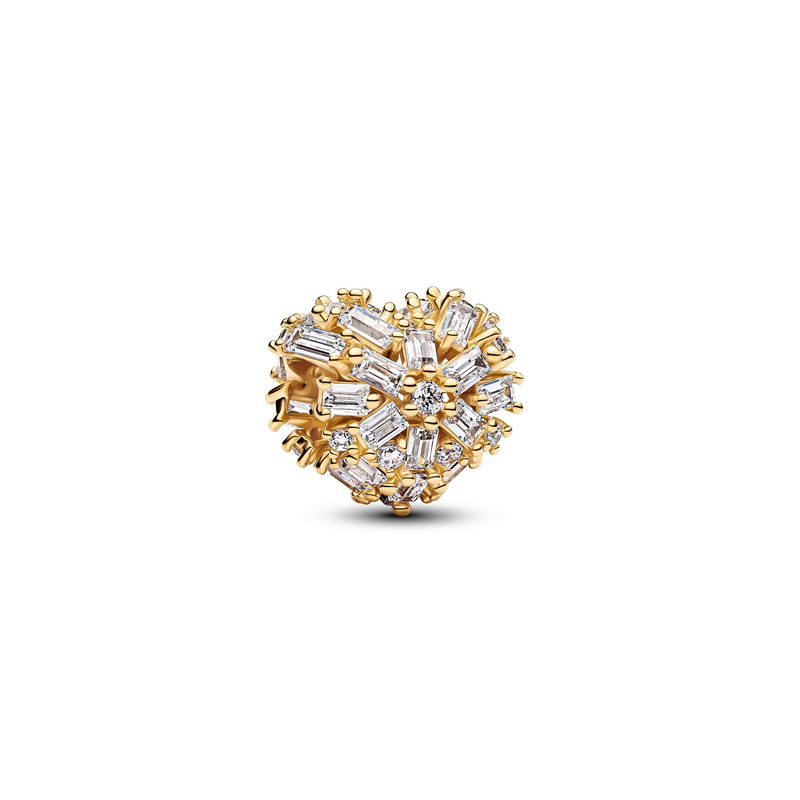 Pandora Moments Gold Plated Sparkling Heart Charm 764240C01-zoom-