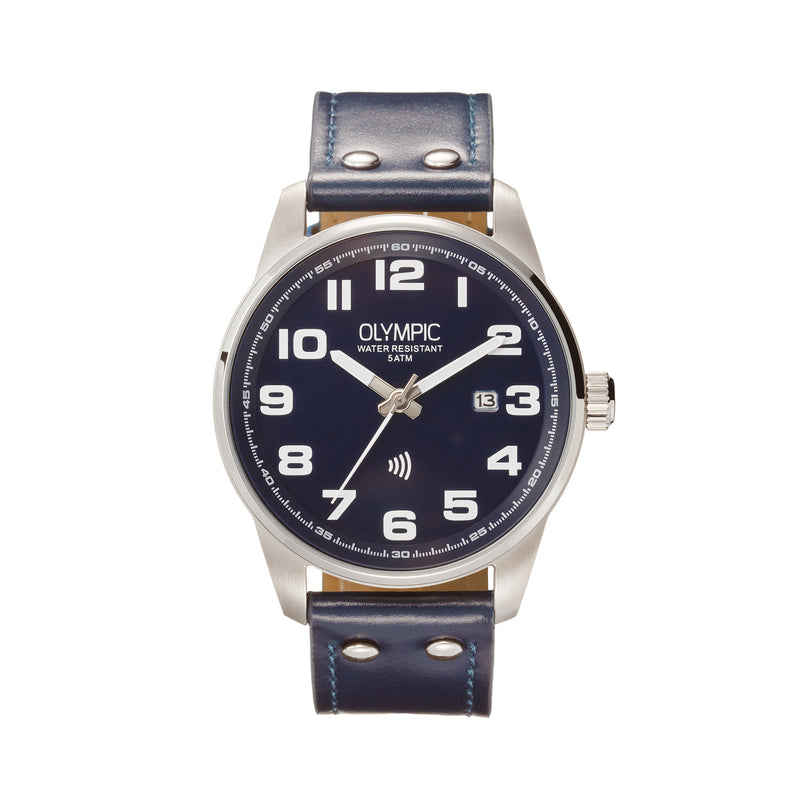Olympic David Blauw Heren Horloge 2002-OL89HSL050-zoom-