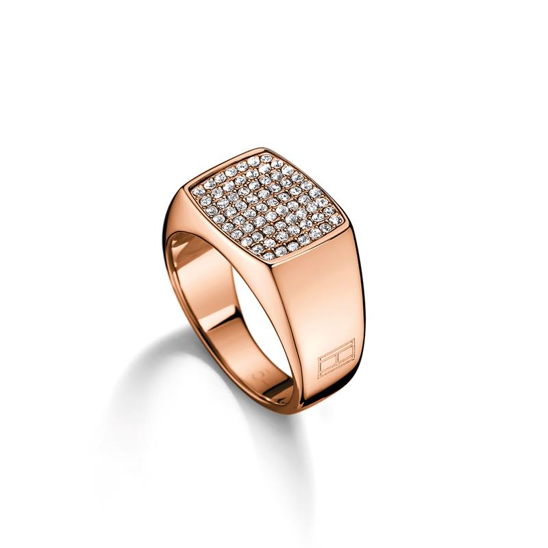 Tommy Hilfiger Stainless Steel Ring 2002-TJ2700734D