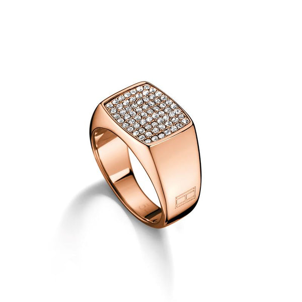 Tommy Hilfiger RVS Ring 2002-TJ2700734D