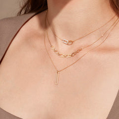 Jackie Gold Cannaregio 14 Karat Gold Necklace JKN24.482