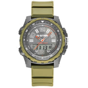 G-STAR Ops01 Grijs Olijfgroen Ana-digi Herenhorloge GSW.502.03