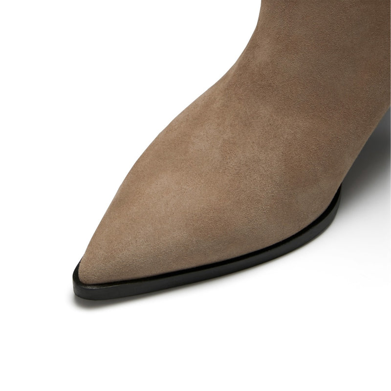 Isabel Bernard Vendôme Louane Taupe Suède Boots IB53009-178-40-zoom-