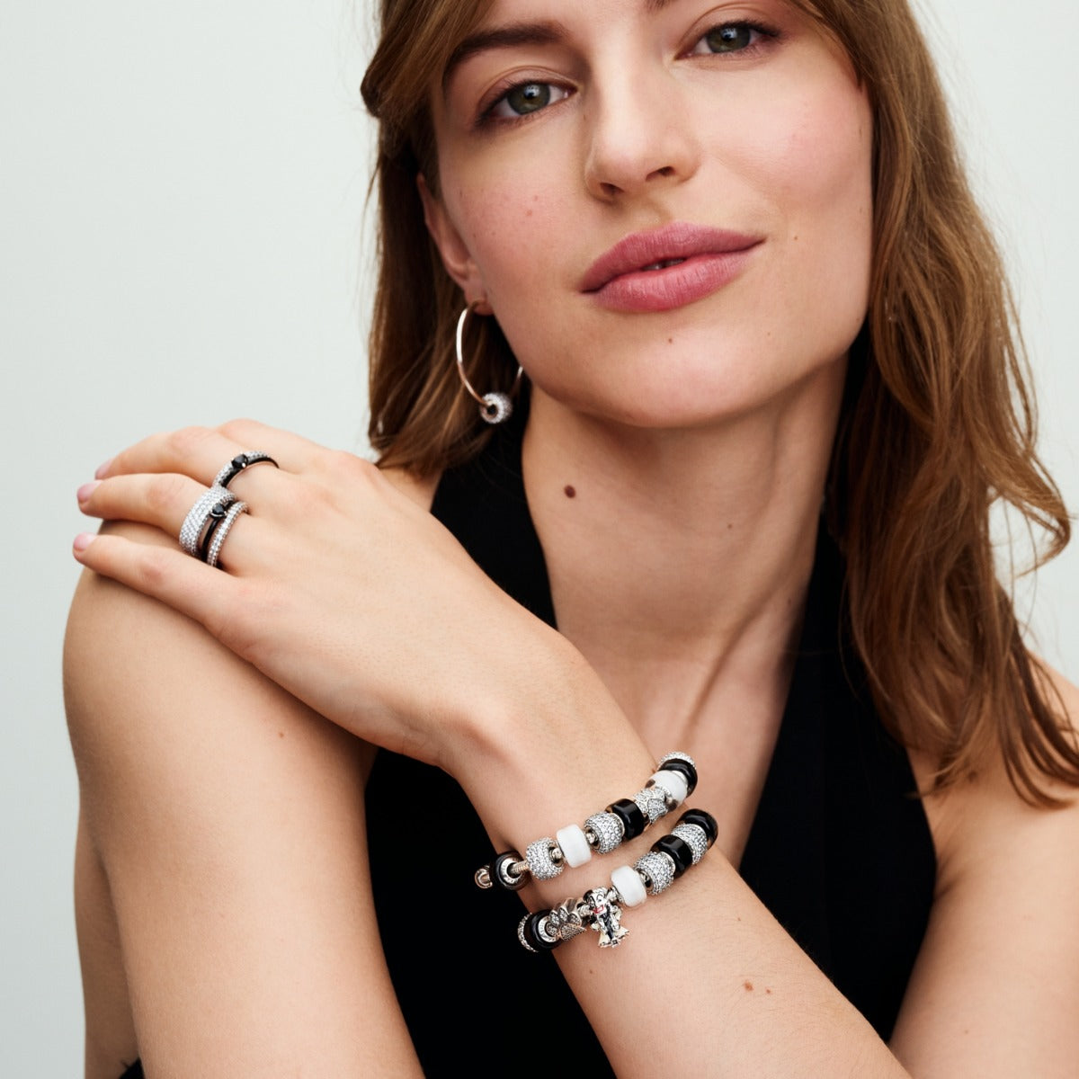 Pandora Disney 925 Sterling Silver Cruella De Vil Charm 793424C01