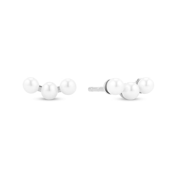 Sif Jakobs 925 Sterling Zilveren Perla Tre Oorknoppen SJ-E2733-P