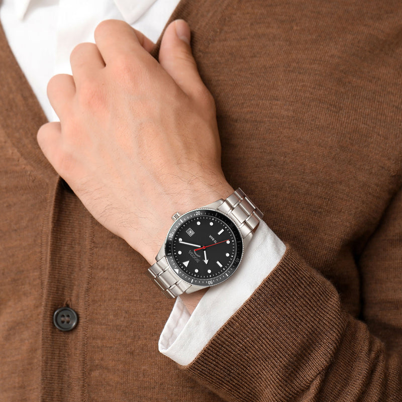 Boccia Titanium Zwart Heren Horloge 2002-3664-06-zoom-