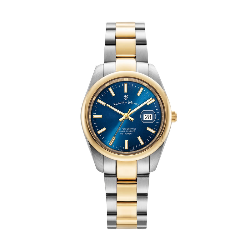 Jacques du Manoir Inspiration Allure Blauw Dameshorloge JWL03805-zoom-