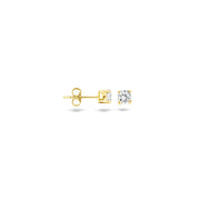 Blush 14 Carat Golden Earrings 7138YZI