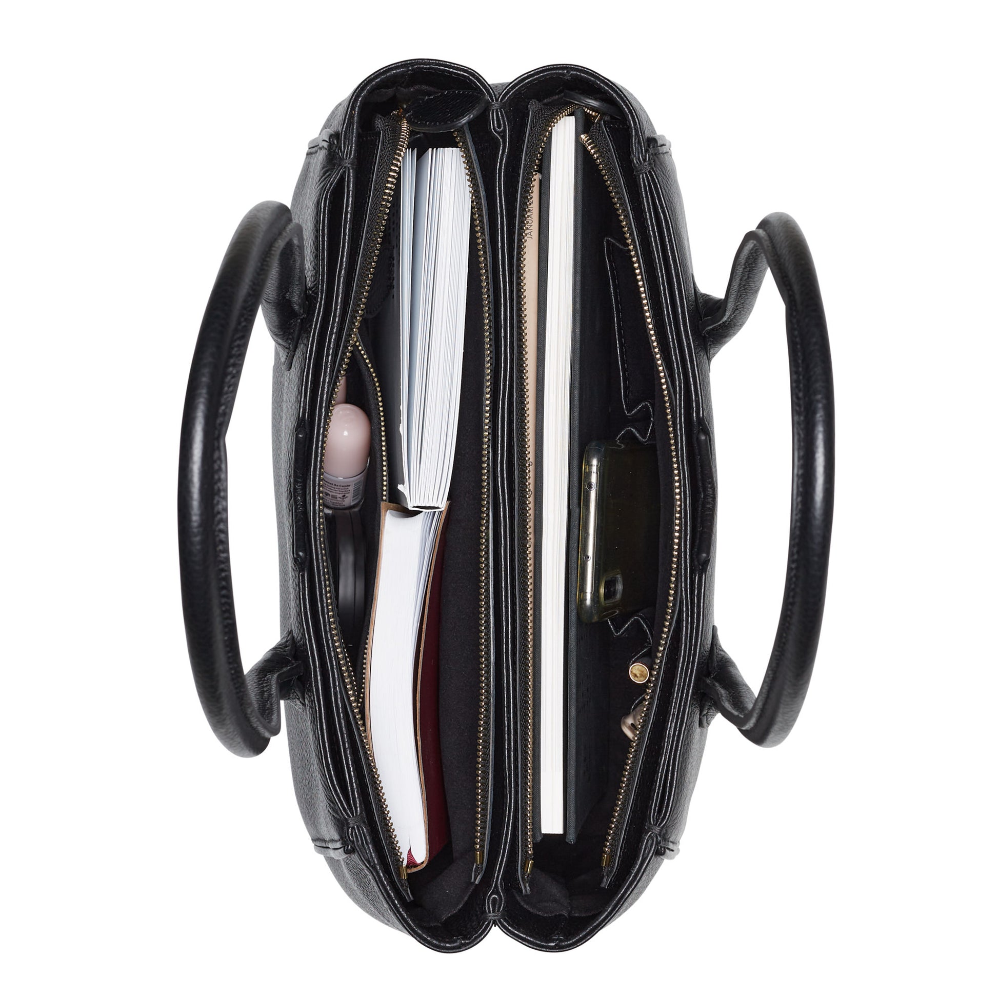 Isabel Bernard Honoré Cloè Black Handbag IB25001